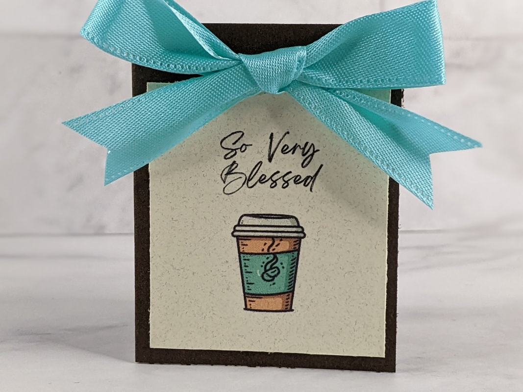 So Very Blessed Mini Gift Tag