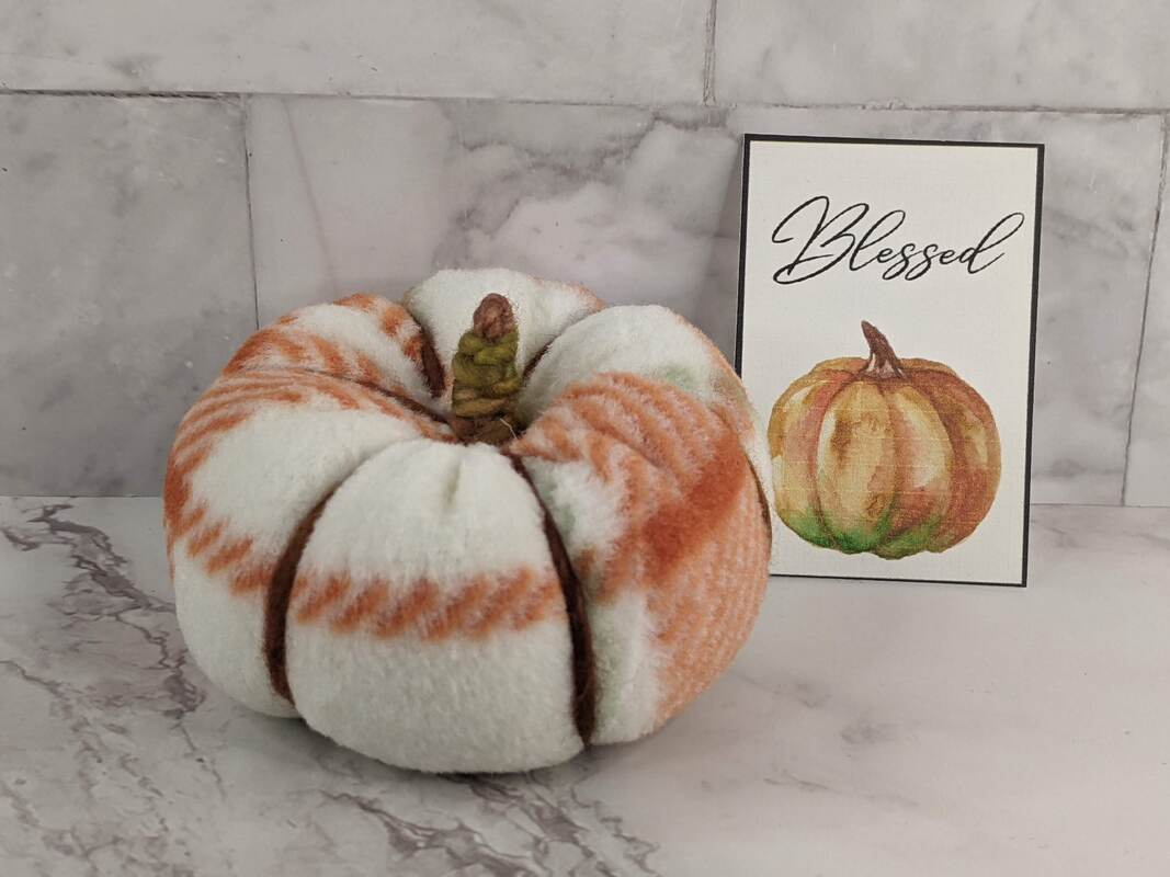 Blessed Fleece Pumpkin