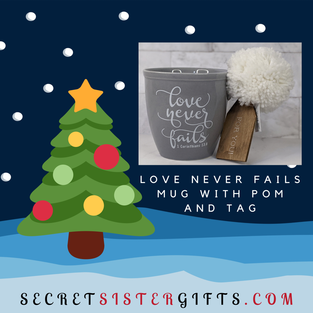 Love Never Fails Mug