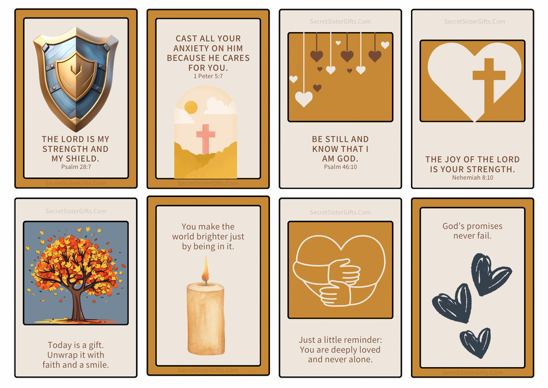 Free printable Scripture pocket cards to pass along.