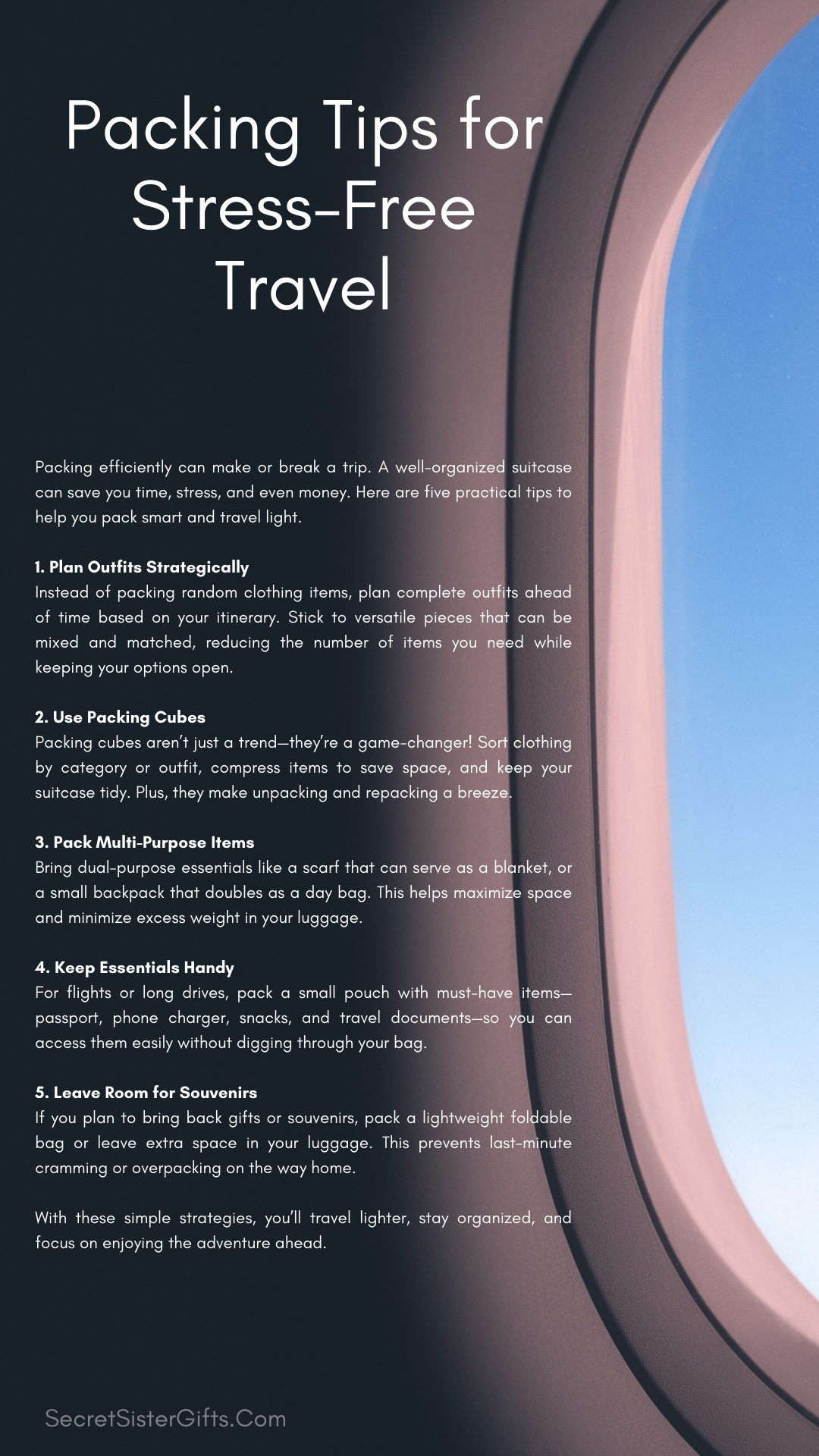 Packing Tips for Stress-Free Travel