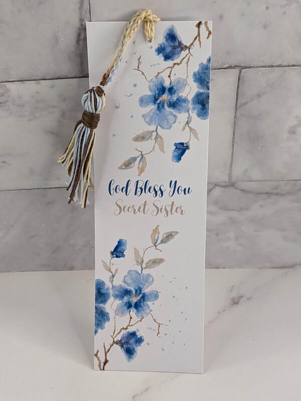 Secret Sister Blessing Bookmark