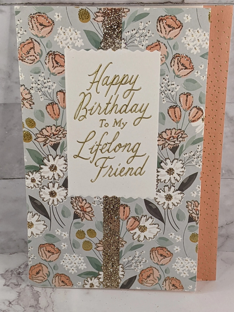 Lifelong Friend Birthday Card