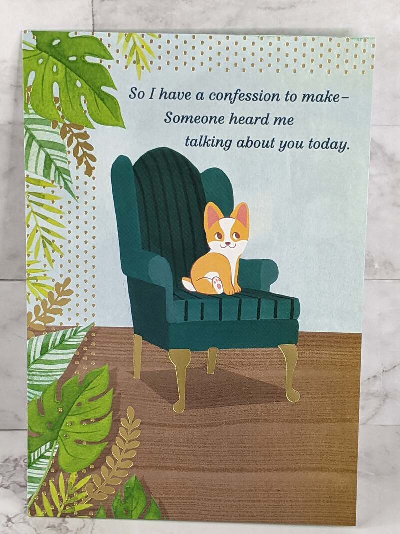 Talking To God About You Card