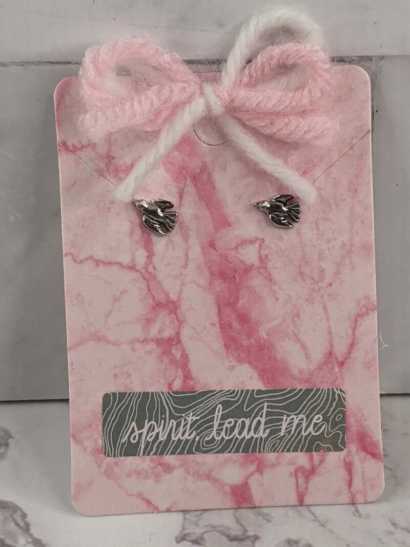 Spirit Lead Me Dove Earrings