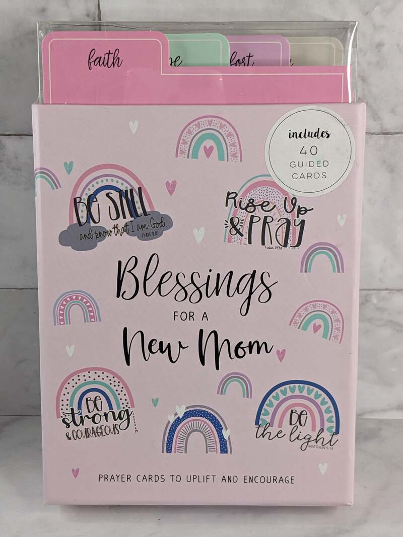 Blessings For A New Mom Prayer Cards
