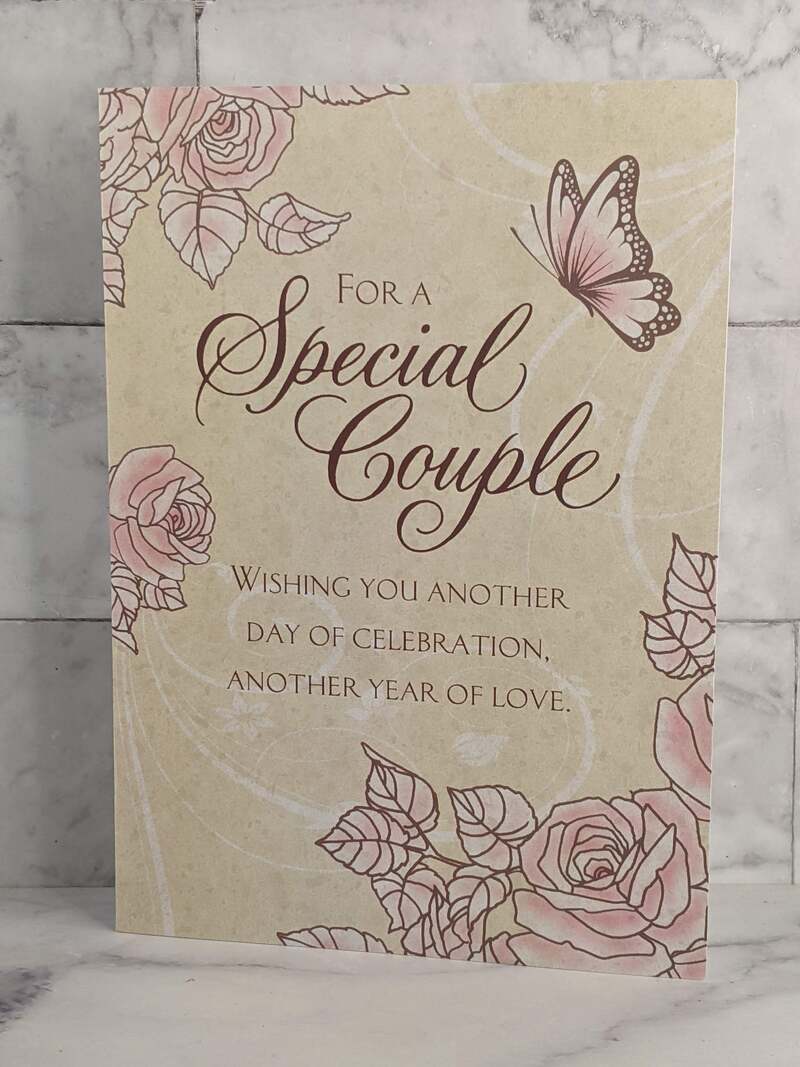 Special Couple Anniversary Card