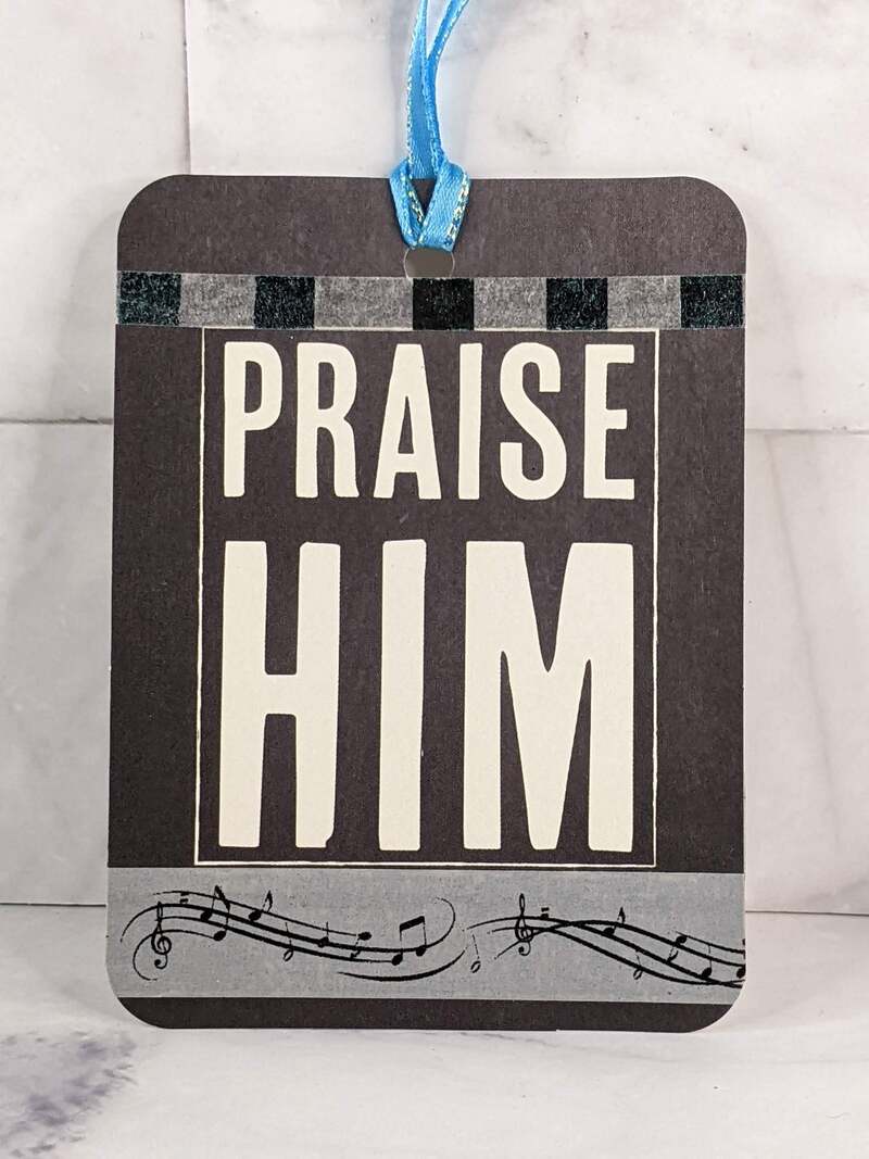 Praise Him Gift Tag