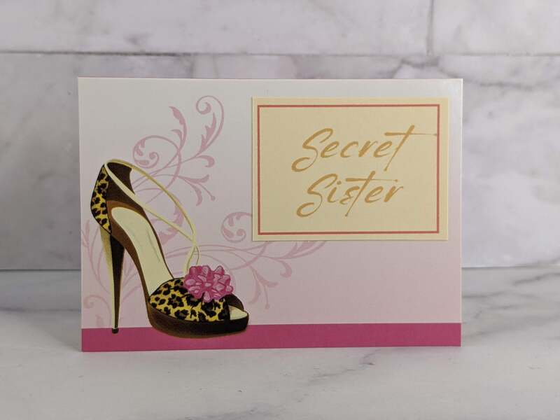 Secret Sister Mini Card