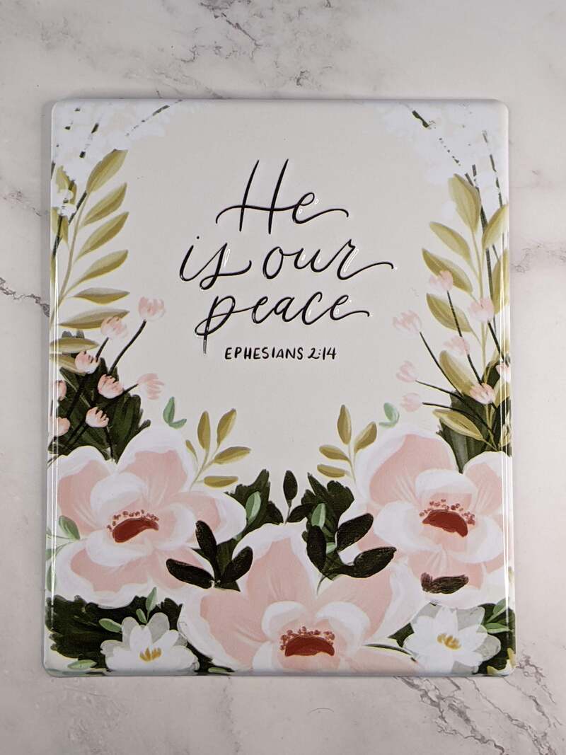 "He Is Our Peace" Sign