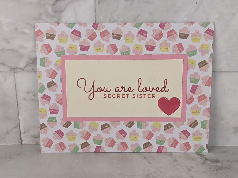 You Are Loved Secret Sister Card