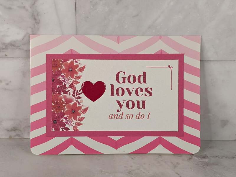 God & I Love You Card