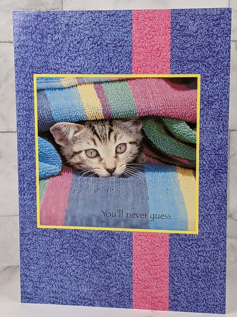 You'll never guess...