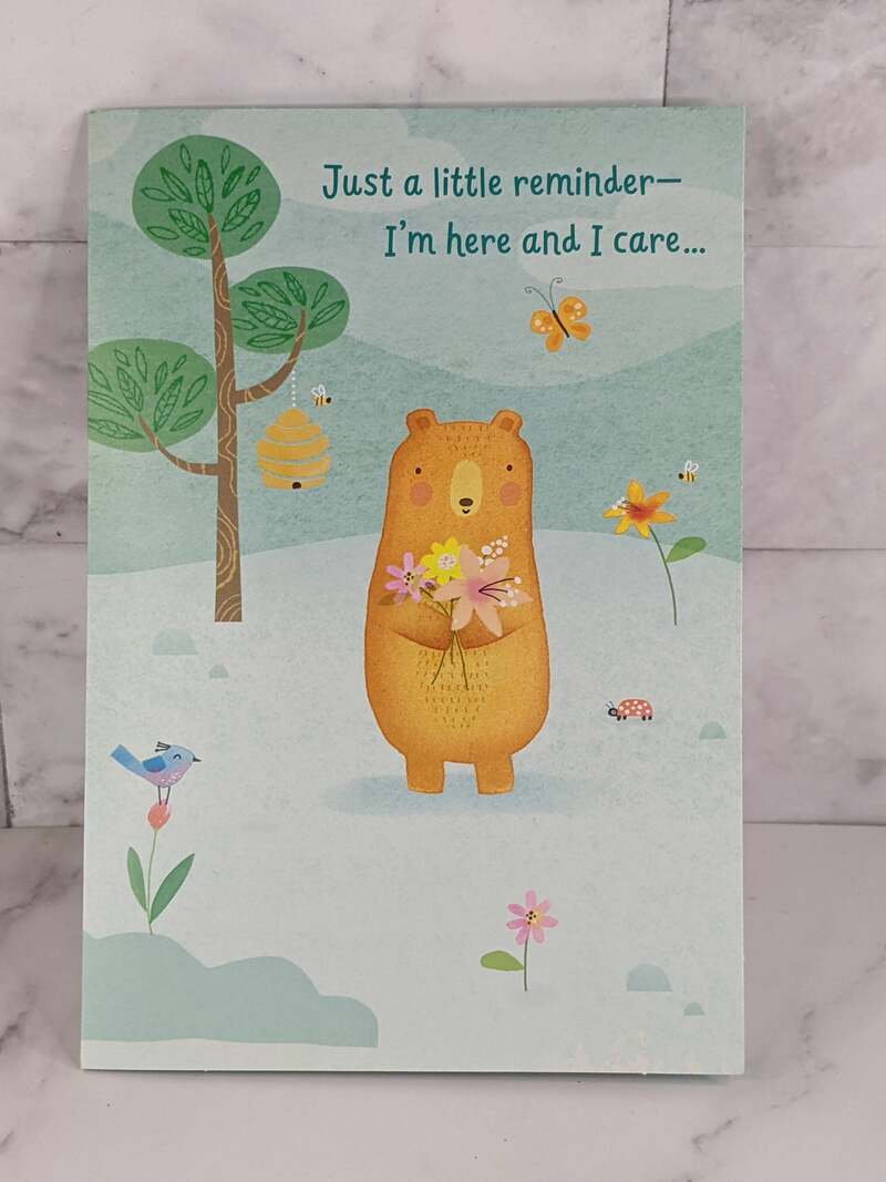 I'm Here and I Care Card