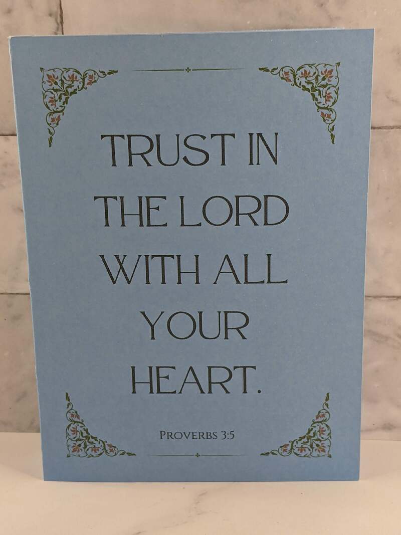 Trust in the Lord Card