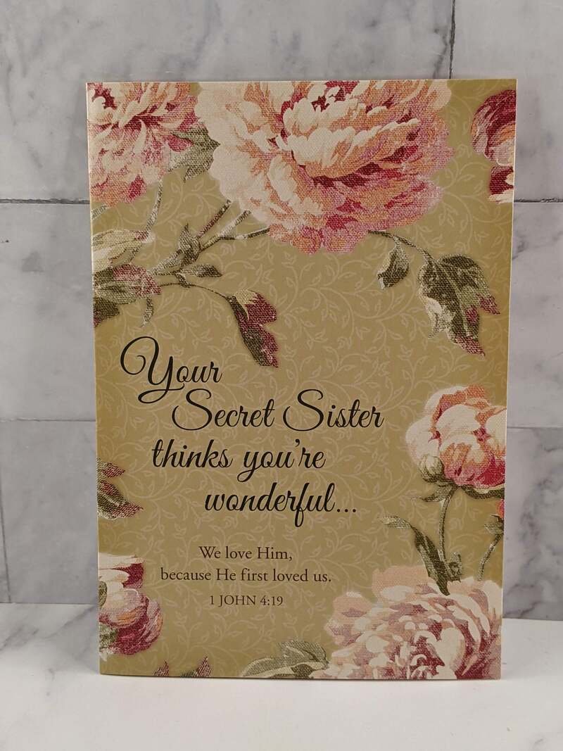 Wonderful Secret Sister Card