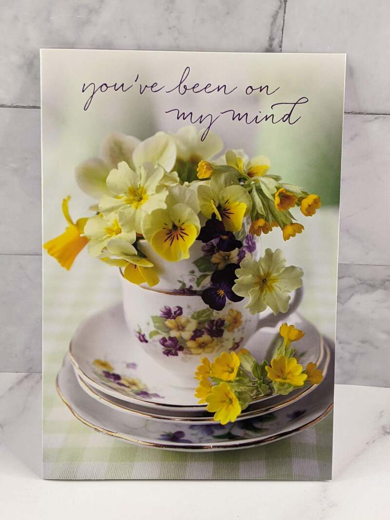 On My Mind Secret Sister Card