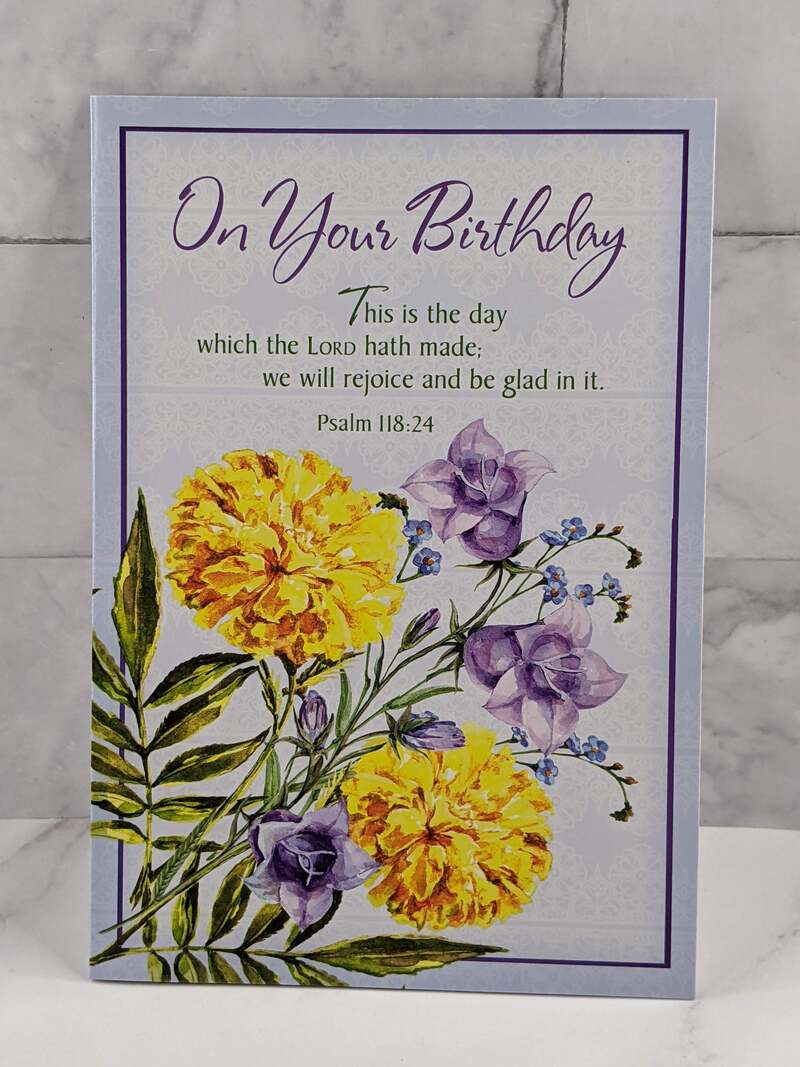 On Your Birthday Secret Sister Card