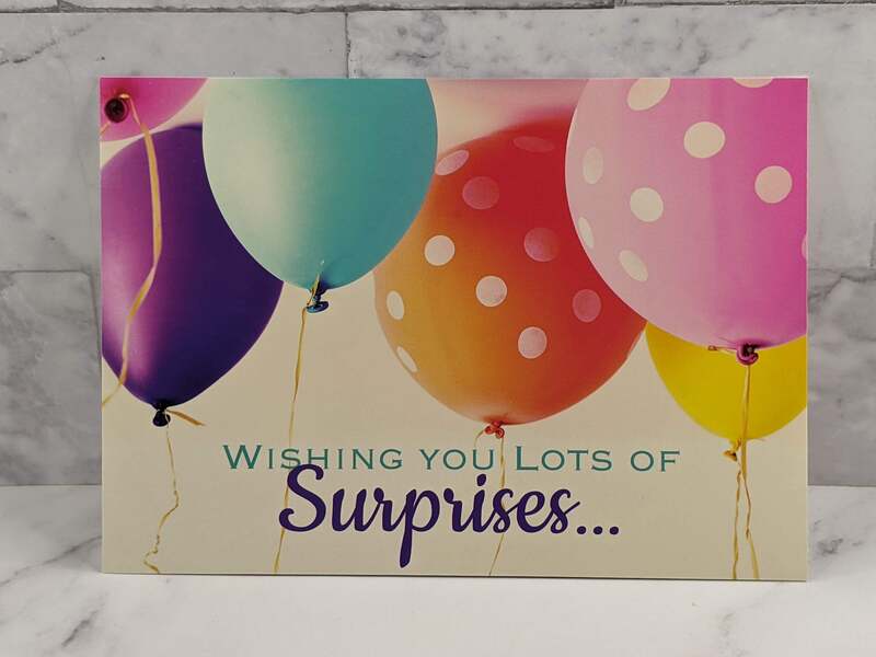 Secret Sister Birthday Surprises Card