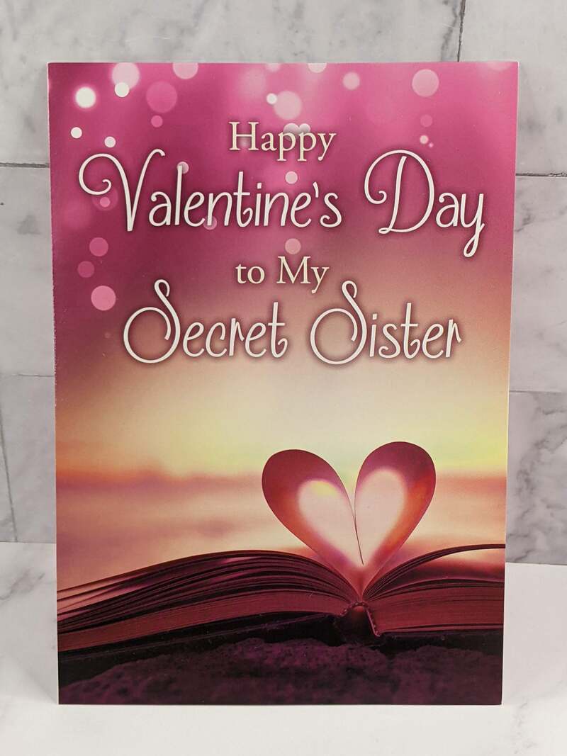 Secret Sister Valentine's Card