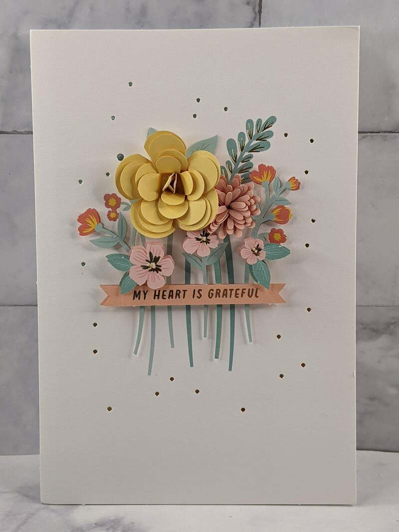 My Heart Is Grateful Card