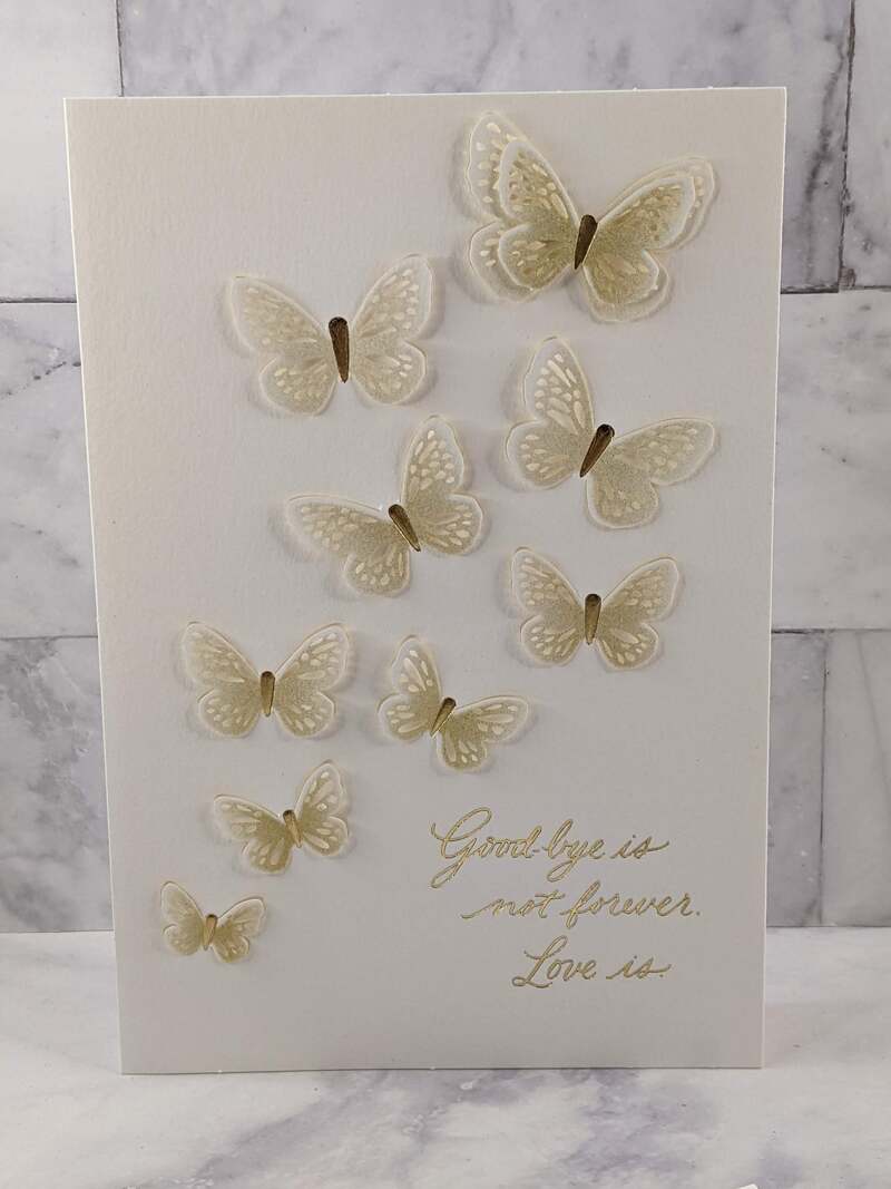 Wishing You Peace Sympathy Card