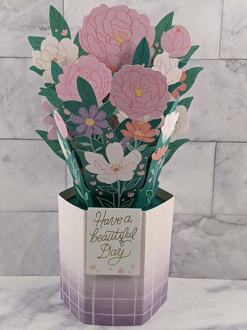 Beautiful Day Pop-Up Paper Bouquet