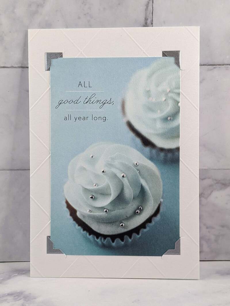 Enjoy Good Things Birthday Card