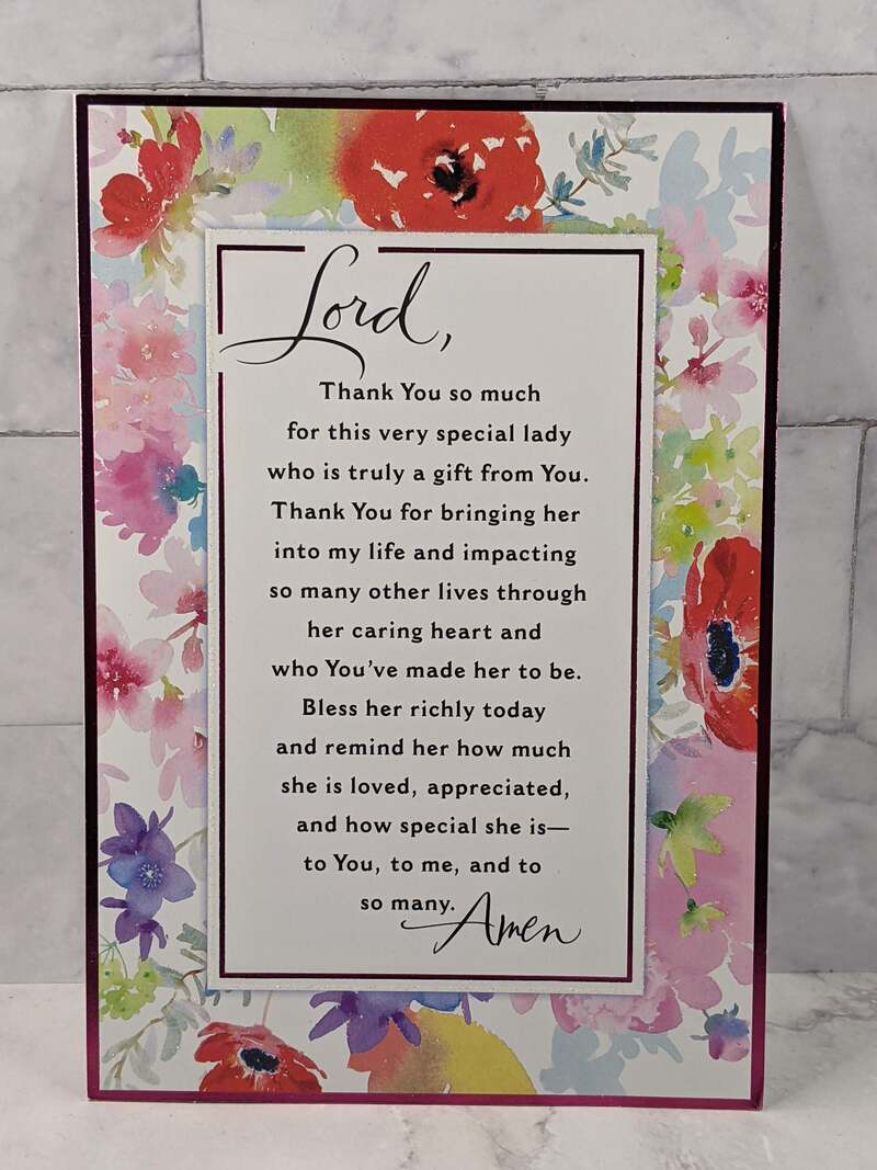 Mother's Day Prayer Card