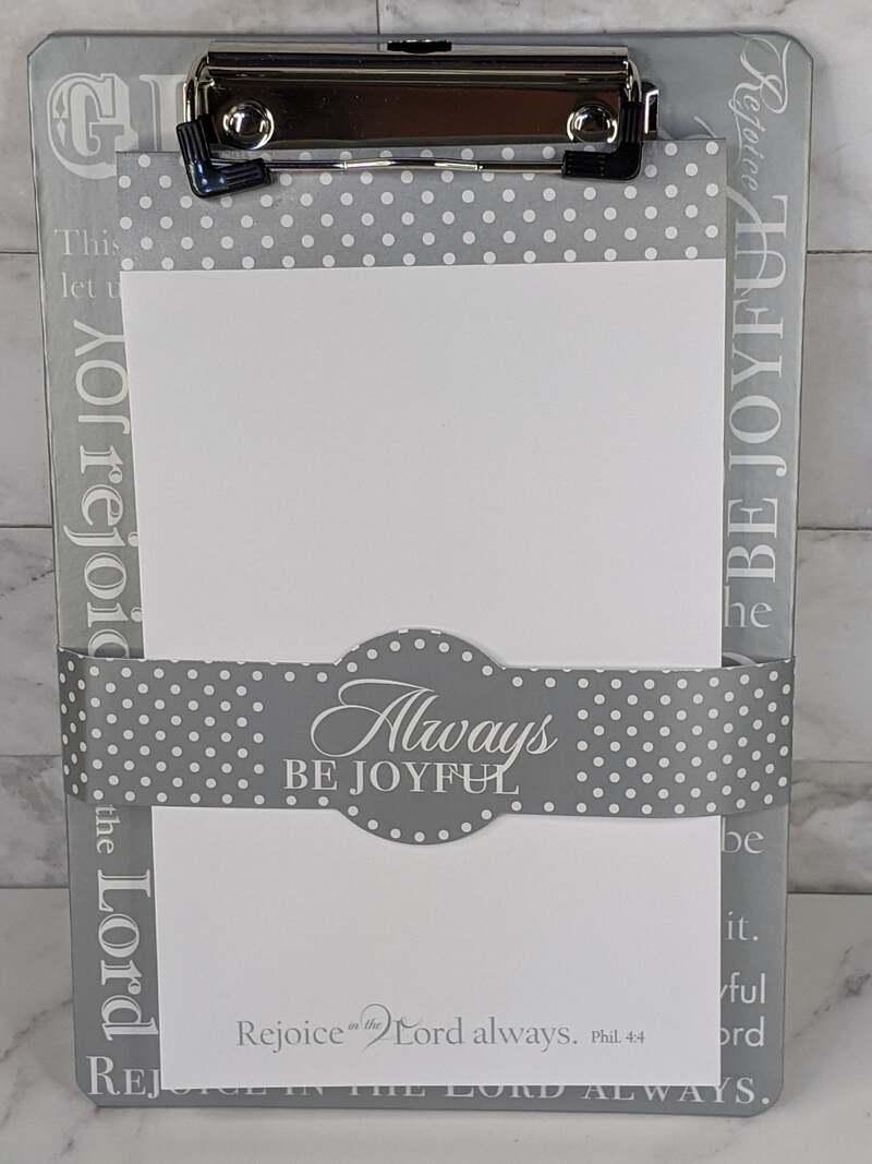 Clipboard with Notepad