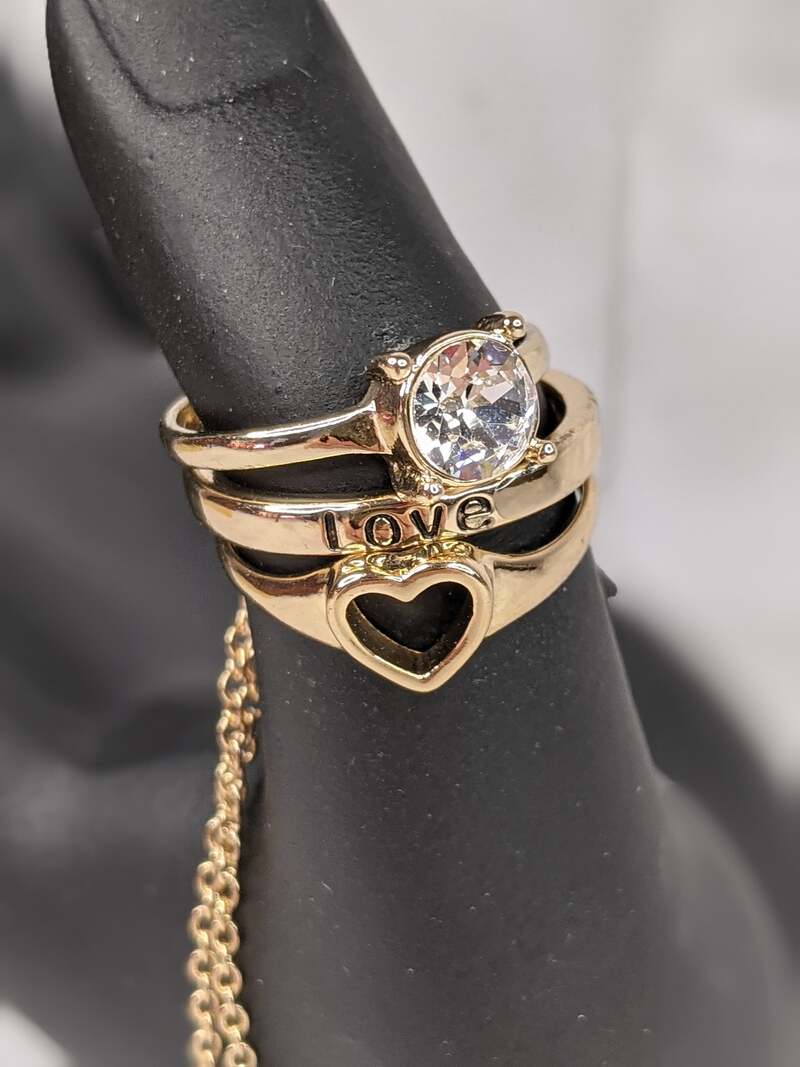 Inspirational Ring Necklace