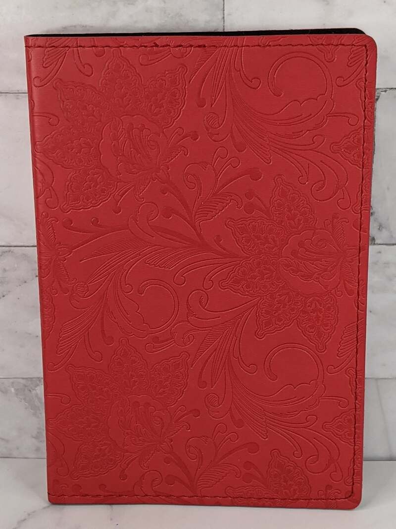 Red Embossed Journal