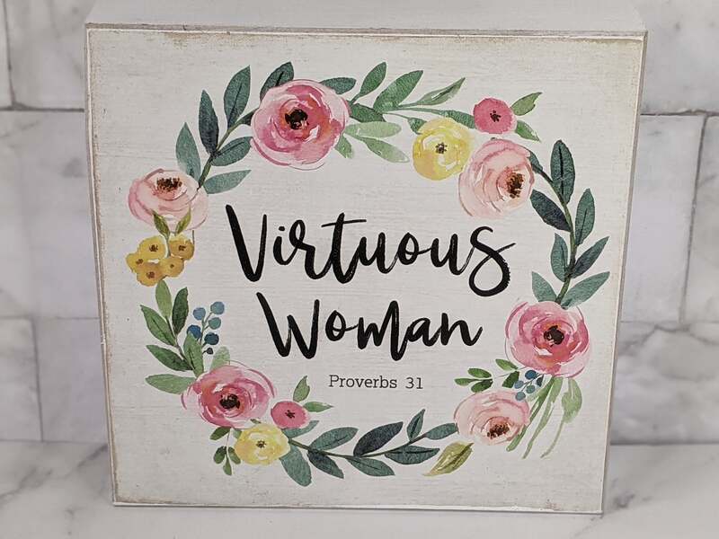Virtuous Woman Decoration