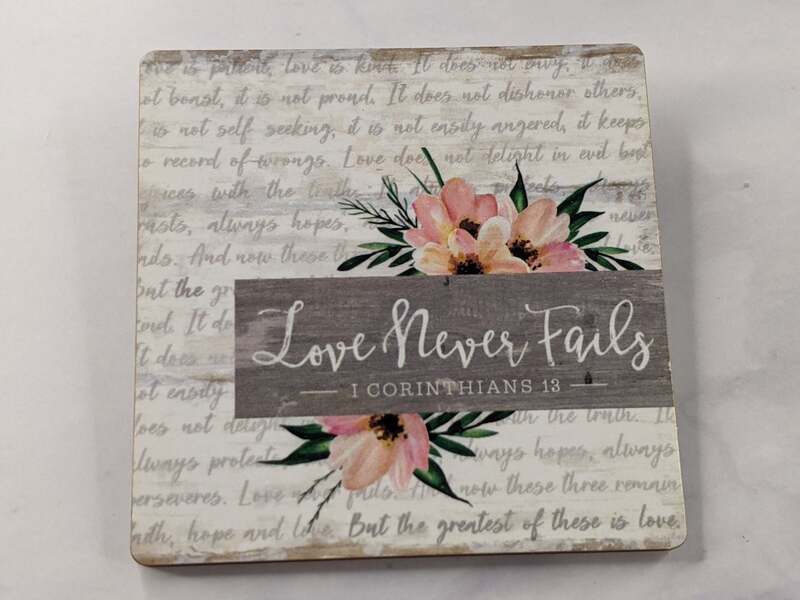 Love Never Fails Magnet