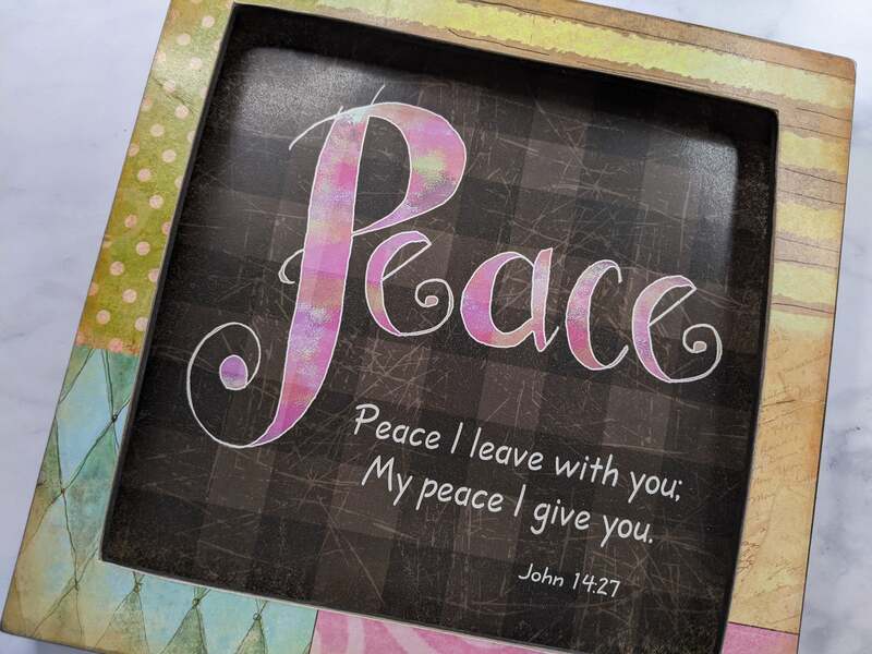 Peace Colorful Wall Decor