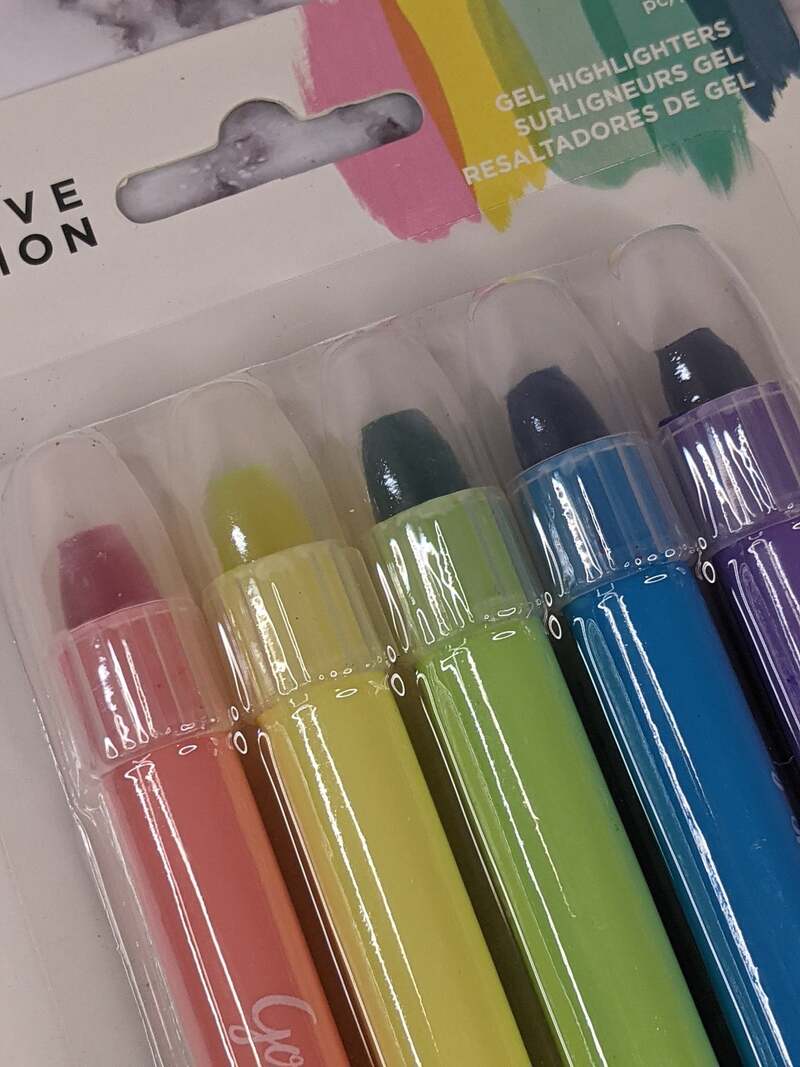 Bible Gel Highlighters Pack of 5