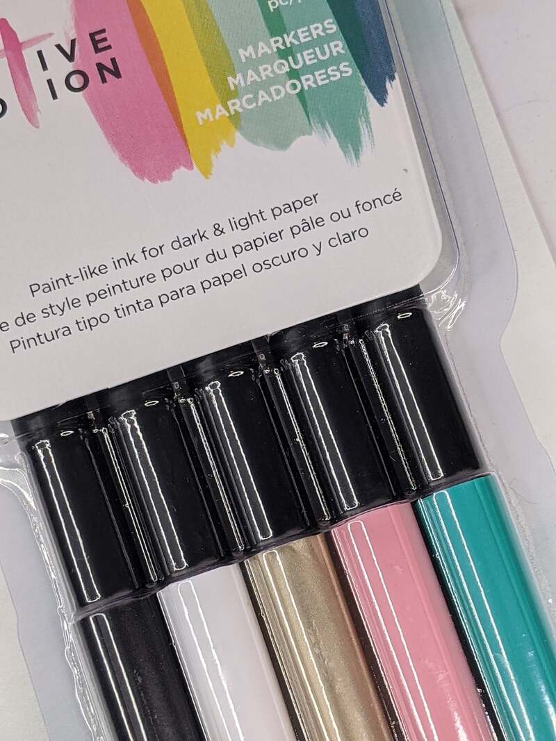 Paint-Like Ink Markers Pack of 5