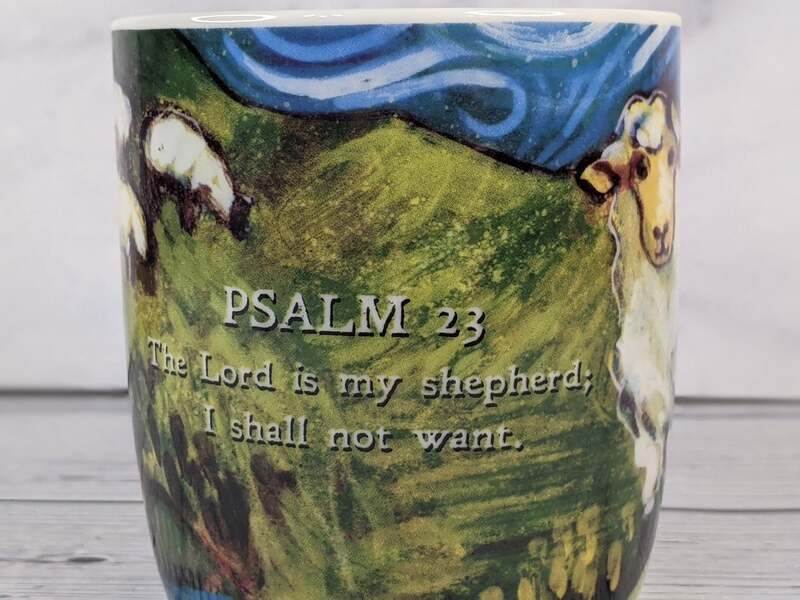 Psalm 23 Sheep Mug