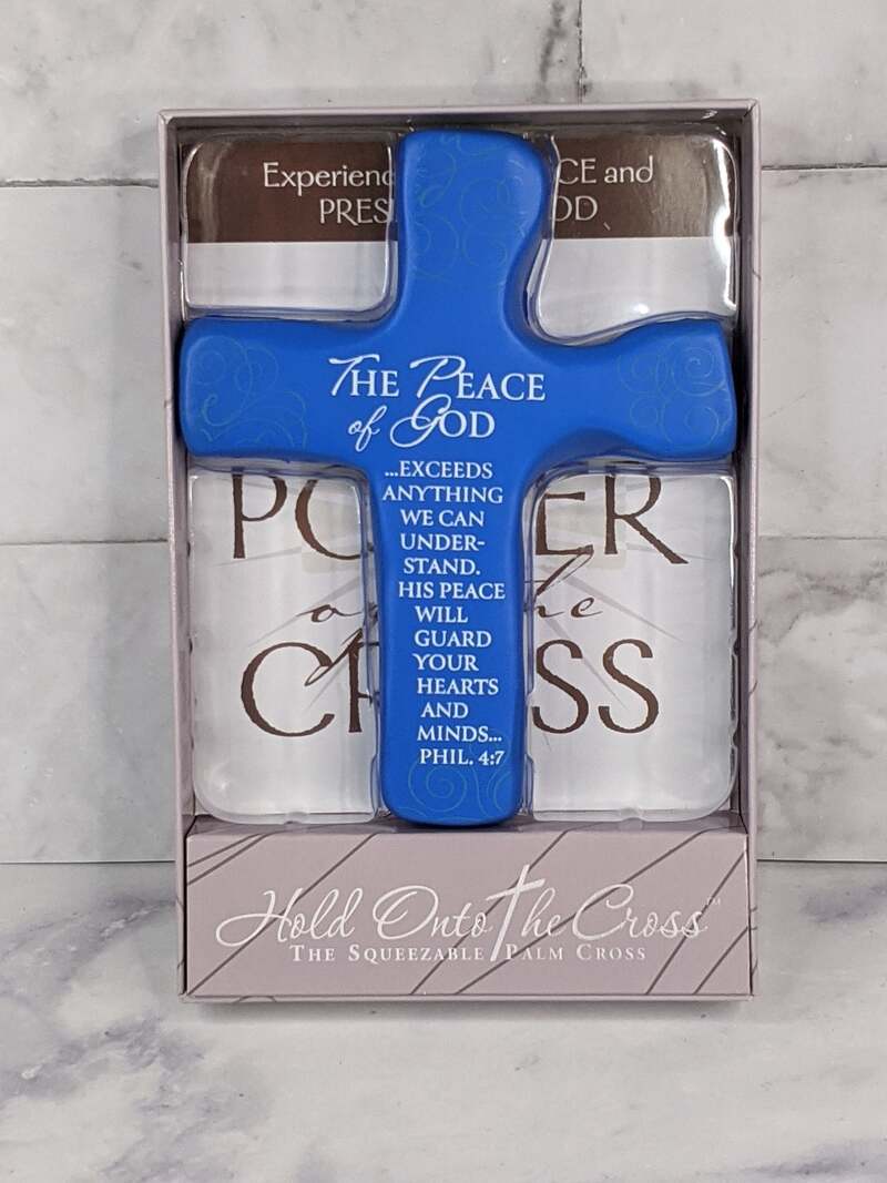 "The Peace of God" Cross and Book Set