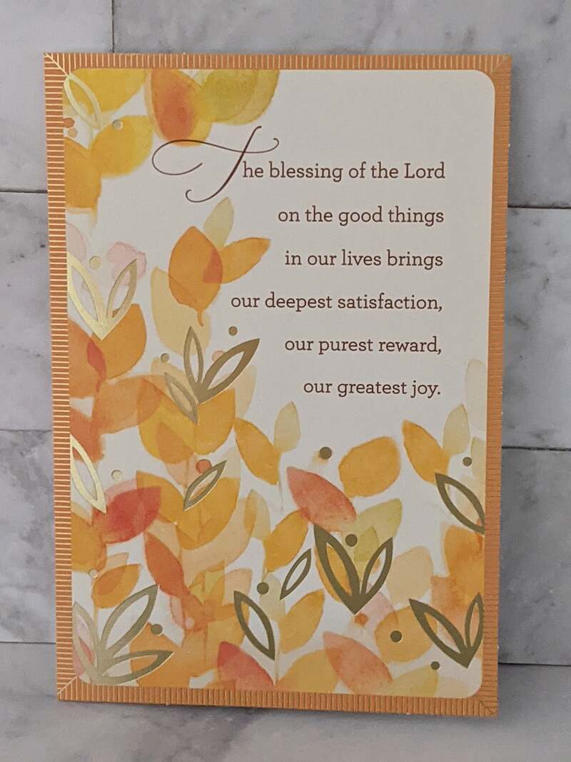 Congratulations & God's Blessings Greeting Card
