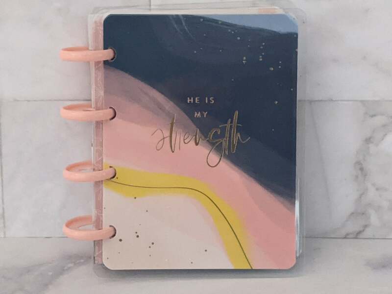 He Is My Strength Notebook