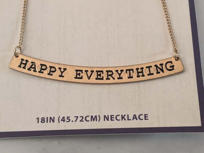 Happy Everything Necklace