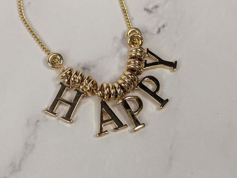 HAPPY Necklace