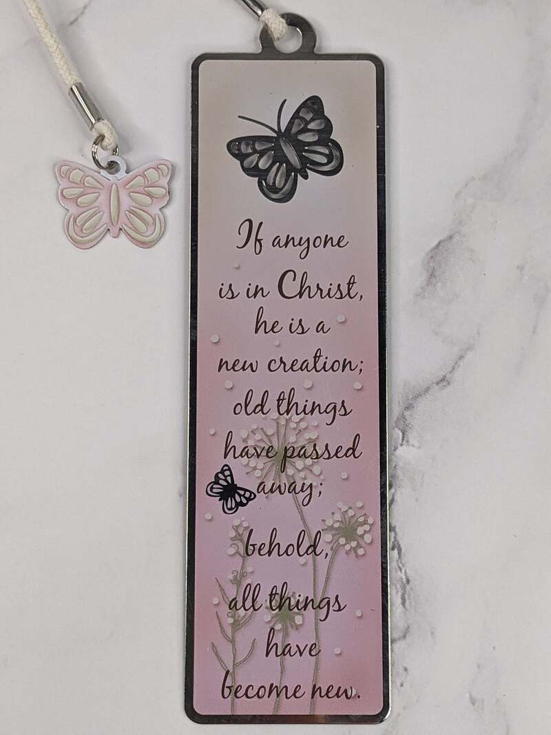 "New Creation" Metal Bookmark