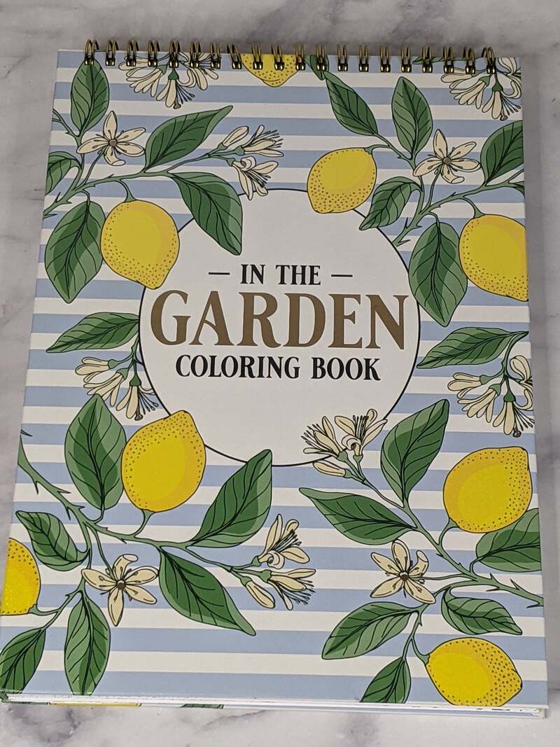 In The Garden Coloring Book