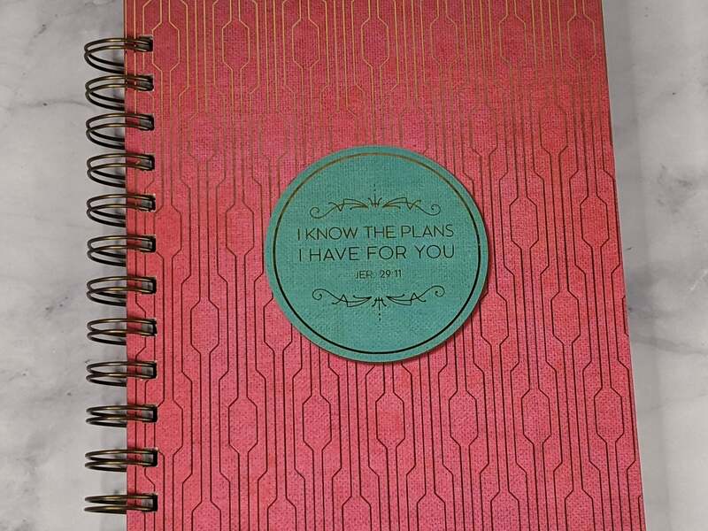 "I Know The Plans" Spiral Journal with Scriptures