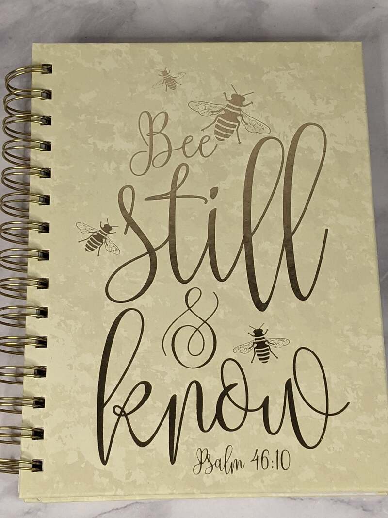 "Bee" Still & Know Spiral Journal