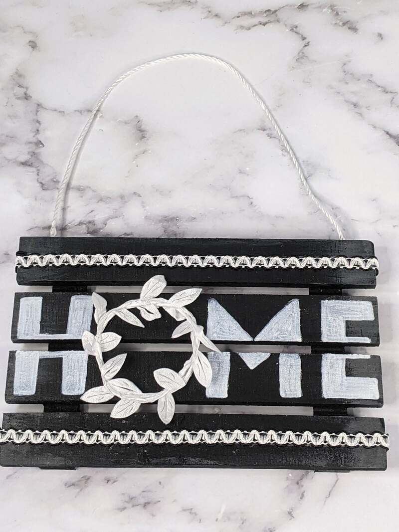 Home Painted Wall Sign