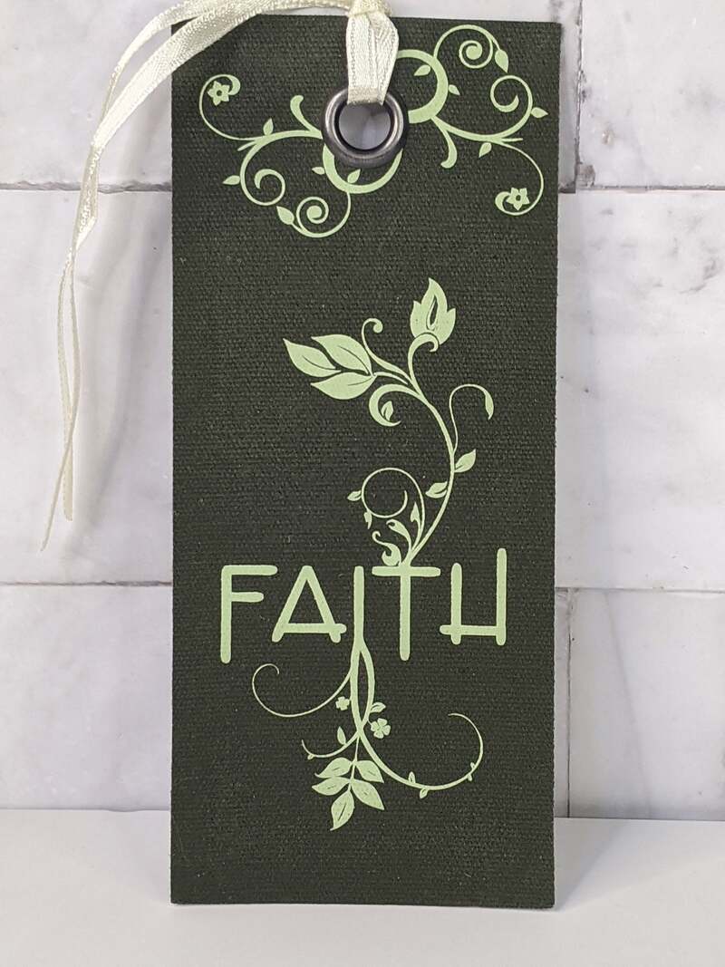 FAITH Cloth Bookmark