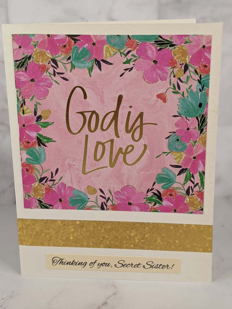 God Is Love Card
